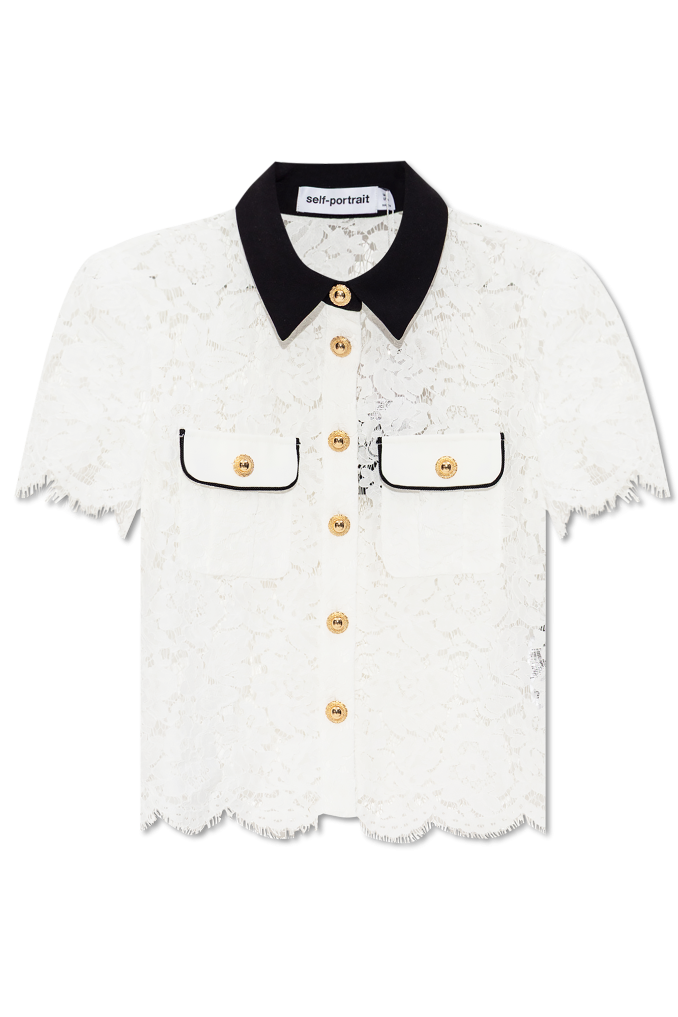 Self-Portrait Lace shirt | Women's | Vitkac